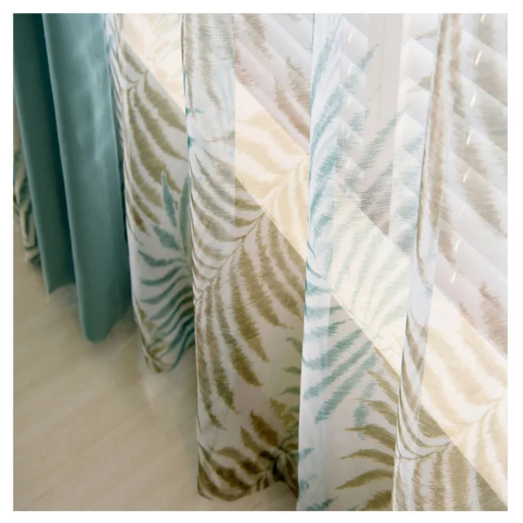 Shirela blue high precision printing curtain fashionable atmosphere, exquisite workmanship
Shirela blue high precision printing curtain fashionable atmosphere, exquisite workmanship