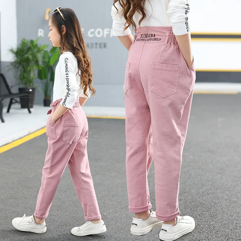 Girls spring 2021 new large children's spring and autumn trousers, children's loose casual pants
Girls spring 2021 new large children's spring and autumn trousers, children's loose casual pants