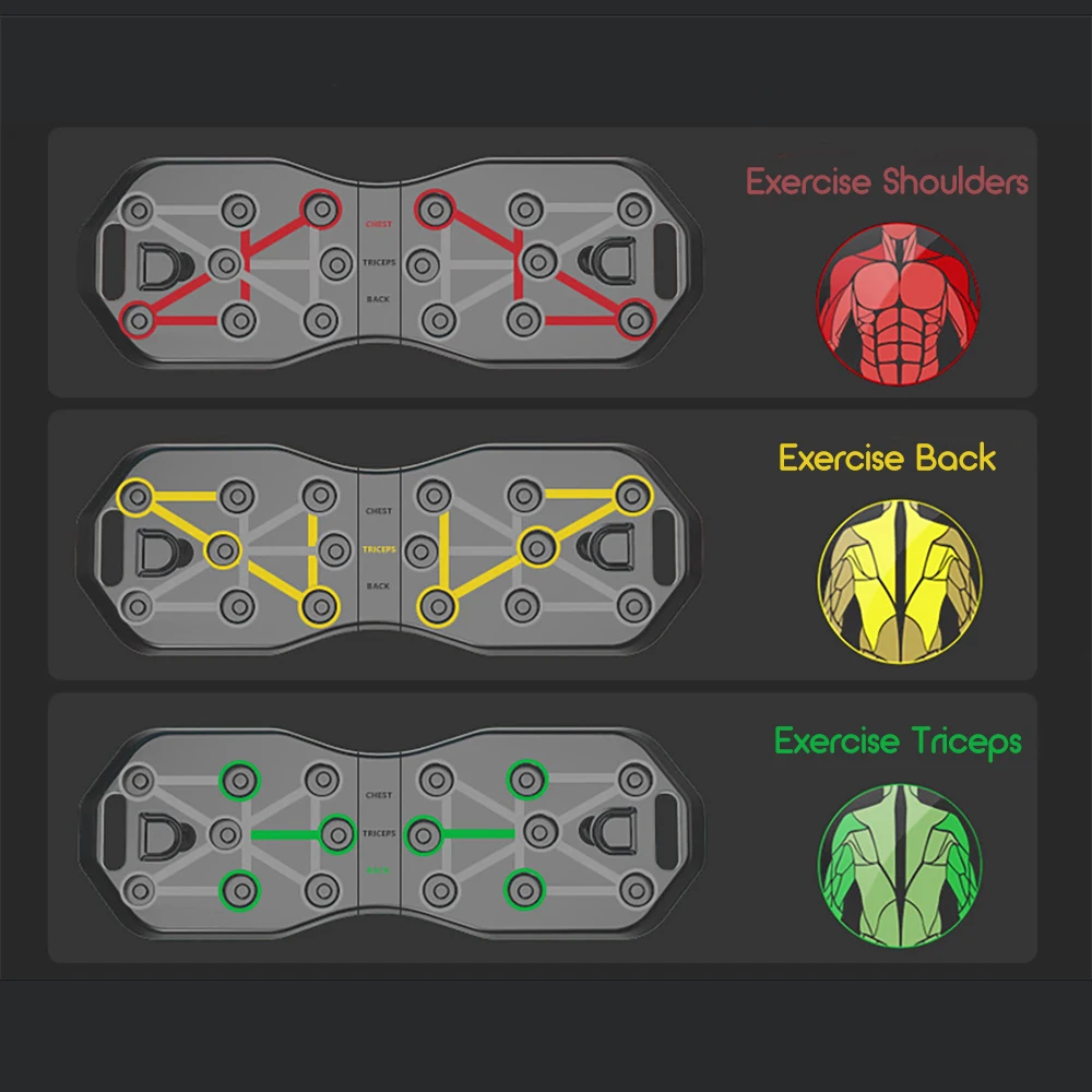 17 In 1 Push-Up Rack Board Training Sport Workout Fitness Gym Equipment Push Up Stand for ABS Abdominal Muscle Building Exercise
17 In 1 Push-Up Rack Board Training Sport Workout Fitness Gym Equipment Push Up Stand for ABS Abdominal Muscle Building Exercise