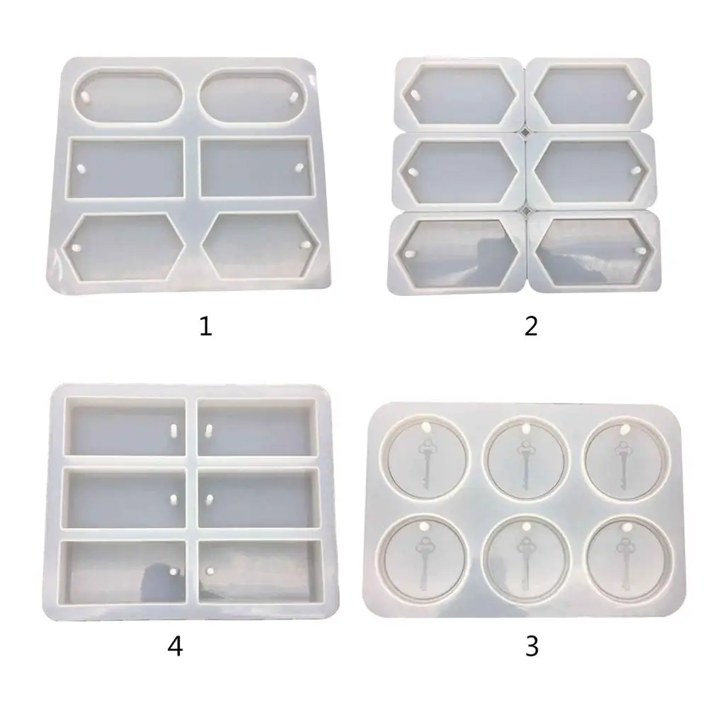 UV Resin Liquid Silicone Molds Combination Rectangular with Hole Mold DIY Handmade Crafts Wax Piece Pendant Mould Accessories
UV Resin Liquid Silicone Molds Combination Rectangular with Hole Mold DIY Handmade Crafts Wax Piece Pendant Mould Accessories
