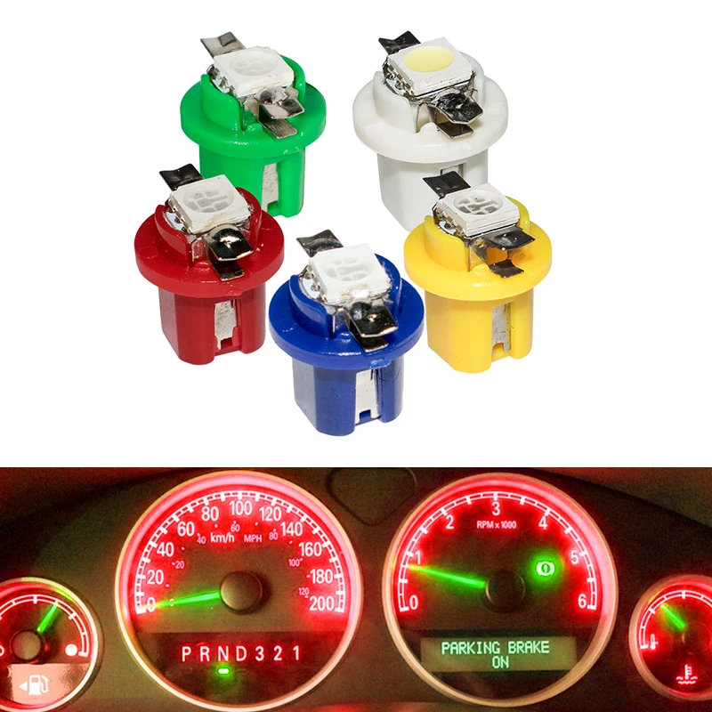1 шт. T5 B8.5D 509T B8.5 Smd Светодиодная лампа, Автомобильный датчик, Speedo, лампочка приборной панели, автомобильный приборный инструмент, светло-голу...
1 шт. T5 B8.5D 509T B8.5 Smd Светодиодная лампа, Автомобильный датчик, Speedo, лампочка приборной панели, автомобильный приборный инструмент, светло-голу...