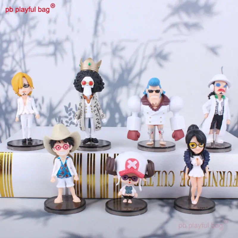 PB игривая сумка 80-го поколения японское аниме модель One Piece 7 шт./компл. ПВХ Мультяшные персонажи Обезьяна D Luffy игрушки CG29
PB игривая сумка 80-го поколения японское аниме модель One Piece 7 шт./компл. ПВХ Мультяшные персонажи Обезьяна D Luffy игрушки CG29
