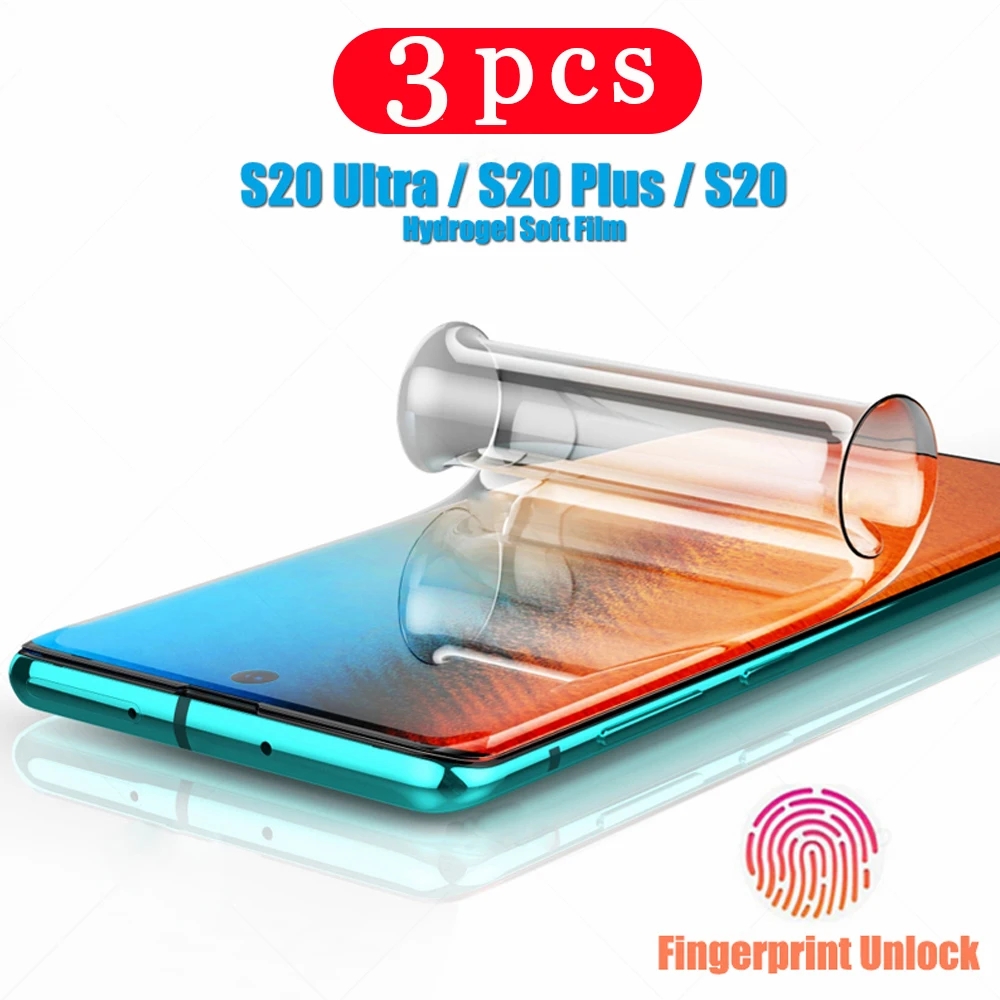 3Pcs 9D soft full cover for samsung galaxy S7 edge S8 S9 plus S10 lite S10e S20 ultra screen protector hydrogel film Not Glass
3Pcs 9D soft full cover for samsung galaxy S7 edge S8 S9 plus S10 lite S10e S20 ultra screen protector hydrogel film Not Glass