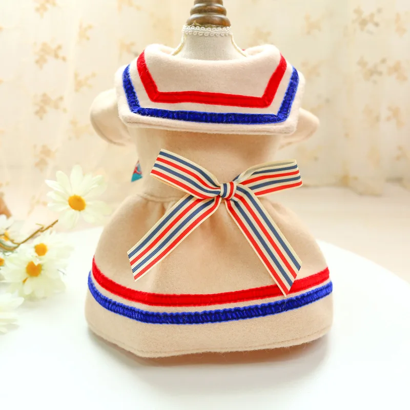 Japanese Style Cat Dresses Dog Clothes Bowknot Autumn Winter Princess Pet Skirt For Small Dogs Teddy Student Style Dog Skirts
Japanese Style Cat Dresses Dog Clothes Bowknot Autumn Winter Princess Pet Skirt For Small Dogs Teddy Student Style Dog Skirts