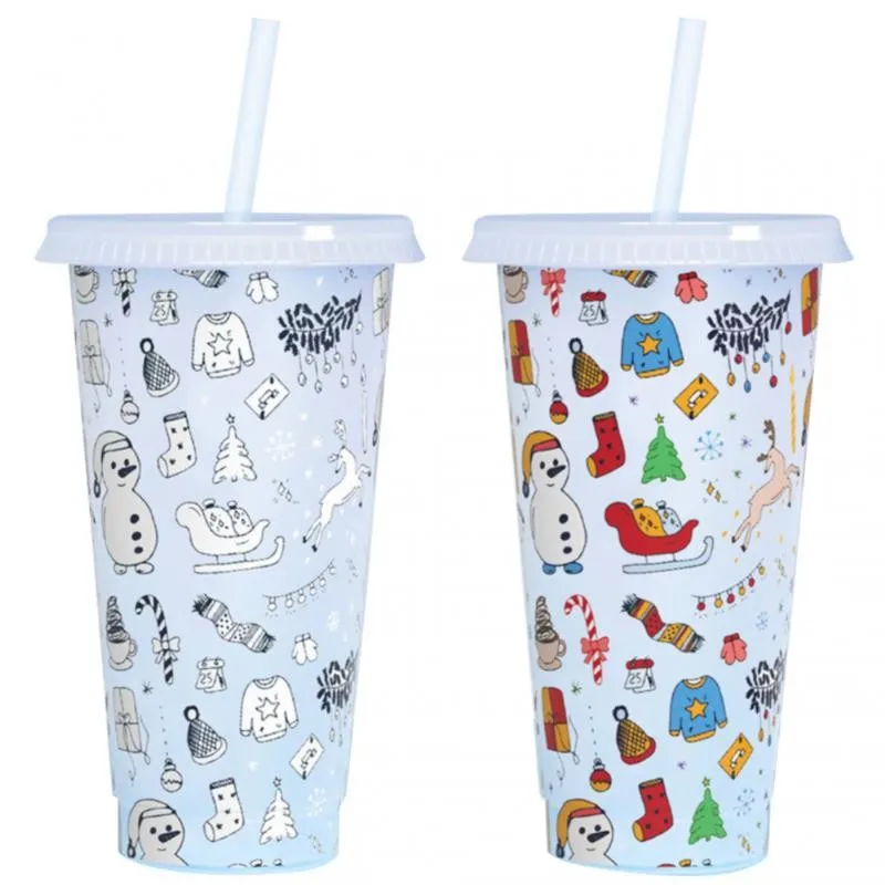 Plastic Straw Cup 710ML Color Changing Straw Glass Reused Plastic Cups With Lid And Straw Boba Cup Tumbler With Straw
Plastic Straw Cup 710ML Color Changing Straw Glass Reused Plastic Cups With Lid And Straw Boba Cup Tumbler With Straw
