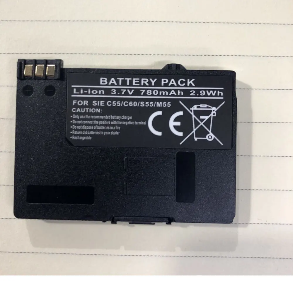 780mah battery for Sie mens A51, A52, A55, A56, A57, C55, C56, C60, C61, C70, C71, CT56, M55, M56, M60, MC60, S55
780mah battery for Sie mens A51, A52, A55, A56, A57, C55, C56, C60, C61, C70, C71, CT56, M55, M56, M60, MC60, S55