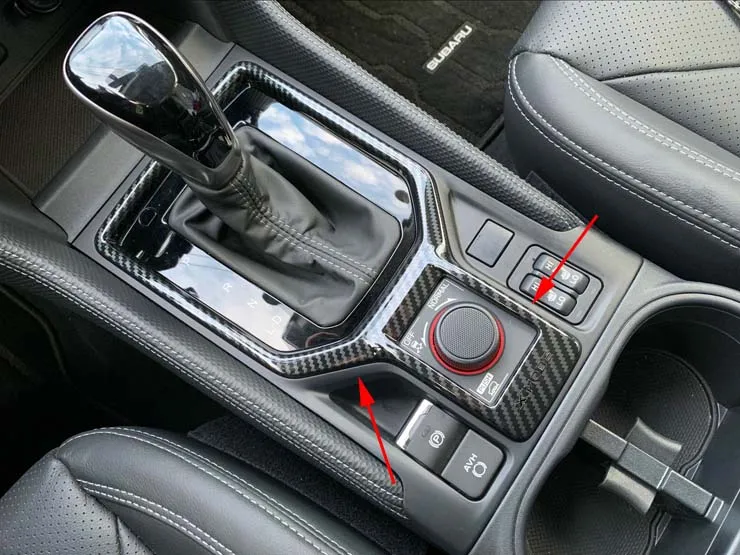 Fiber Interior Frame Gear Shift Front Cover Trims Knob Car Cover Trim For 2019-2021 Subaru Forester 1PCS
Fiber Interior Frame Gear Shift Front Cover Trims Knob Car Cover Trim For 2019-2021 Subaru Forester 1PCS