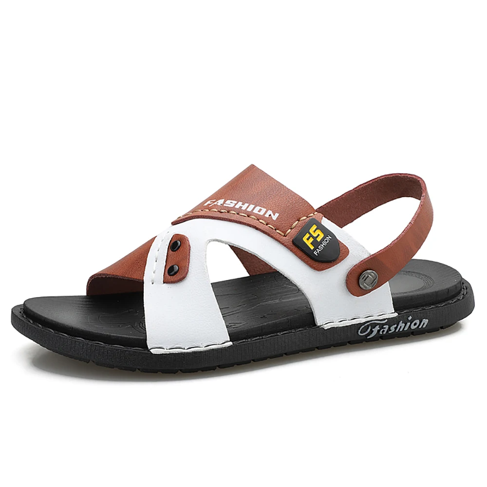 New Summer Men Sandals Summer Genuine Leather Roman Sandals Beach Flip Flops Men Fashion Outdoor Slippers Shoes Sandals
New Summer Men Sandals Summer Genuine Leather Roman Sandals Beach Flip Flops Men Fashion Outdoor Slippers Shoes Sandals