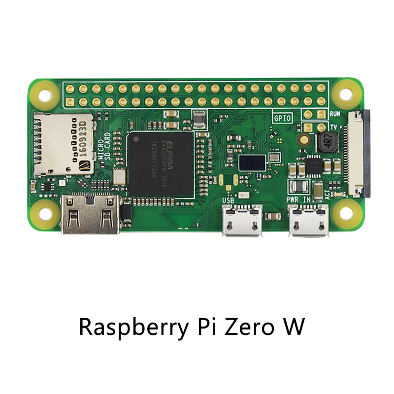 

Оригинальная Raspberry Pi Zero W Плата 1 ГГц ЦП 512 МБ ОЗУ со встроенным Wi-Fi и Bluetooth RPI 0 Вт