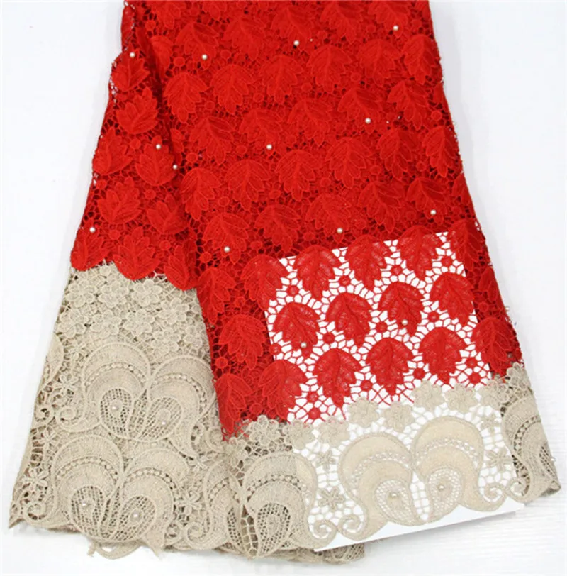 African Cord Lace Fabric High Quality Polyester Nigerian Guipure Lace Water Soluble Lace For Wedding 5 Yards
African Cord Lace Fabric High Quality Polyester Nigerian Guipure Lace Water Soluble Lace For Wedding 5 Yards