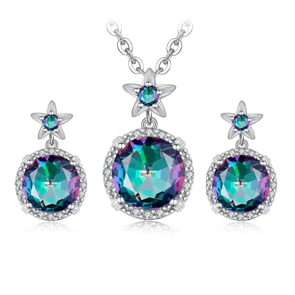 WOMEN JEWELRY SET GENUINE 925 STERLING SILVER PENDANT STUD EARRINGS TOPAZ DIAMOND PENDANTS FOR WOMEN BOHEMIA WEDDING ANNIVERSARY
WOMEN JEWELRY SET GENUINE 925 STERLING SILVER PENDANT STUD EARRINGS TOPAZ DIAMOND PENDANTS FOR WOMEN BOHEMIA WEDDING ANNIVERSARY
