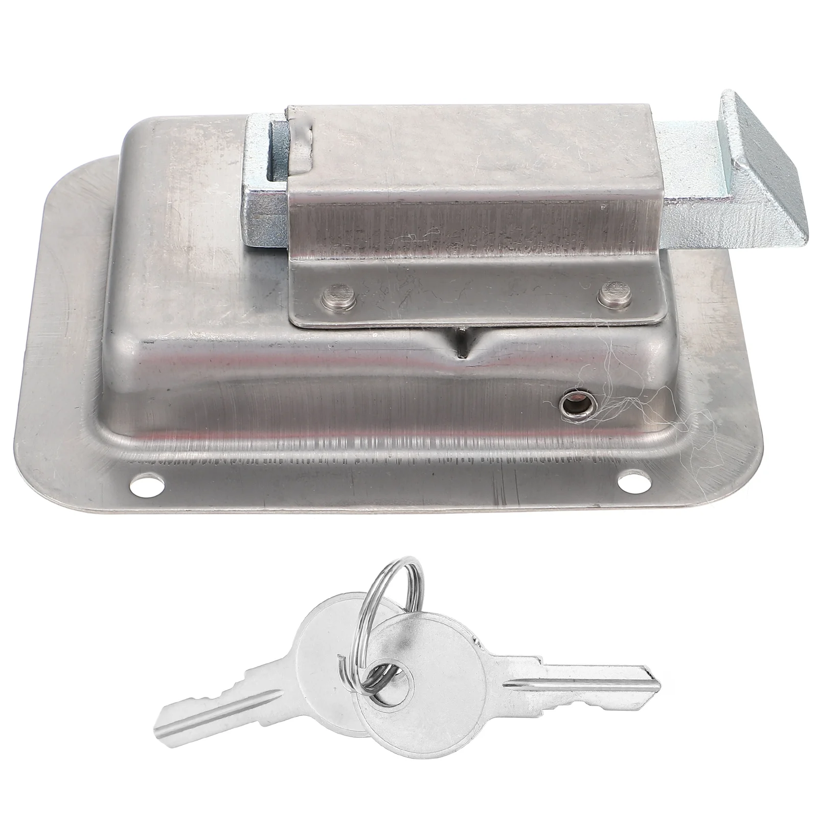 1pc Panel Lock Stainless Steel Lock Trailer Lock for RV Engineering Vehicle with Keys
1pc Panel Lock Stainless Steel Lock Trailer Lock for RV Engineering Vehicle with Keys