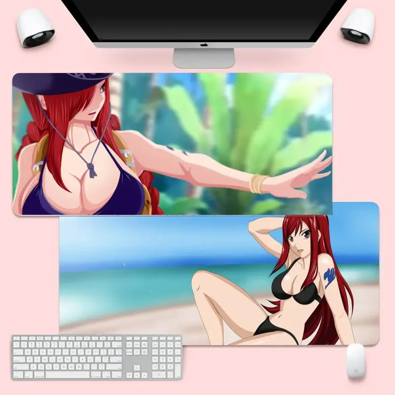 Прочный резиновый коврик для мыши Erza Scarlet, большой геймерский мягкий коврик для клавиатуры, настольного компьютера Takuo, противоскользящий
Прочный резиновый коврик для мыши Erza Scarlet, большой геймерский мягкий коврик для клавиатуры, настольного компьютера Takuo, противоскользящий