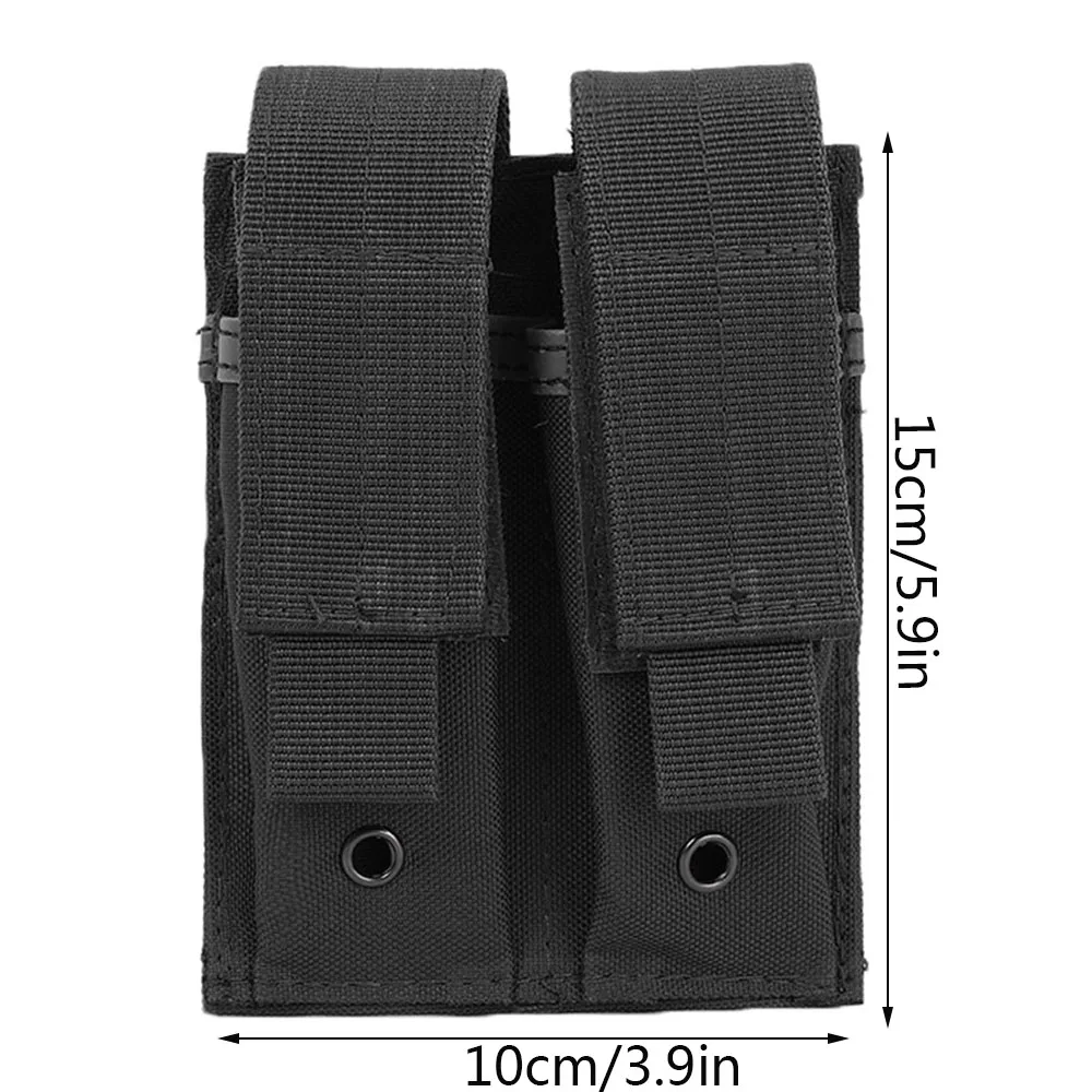 Tactical Molle Pouch 600D Military Ammo Carrier Magazine Pouch Double Pocket Flashlight Holster Accessory Bag for Vest Belt
Tactical Molle Pouch 600D Military Ammo Carrier Magazine Pouch Double Pocket Flashlight Holster Accessory Bag for Vest Belt