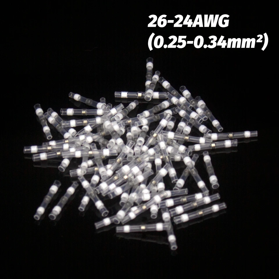Wire Connectors 10/50 PCS Solder Seal - Heat Shrink Solder Butt Connectors - Solder Connector Kit - Automotive Marine Insulated
Wire Connectors 10/50 PCS Solder Seal - Heat Shrink Solder Butt Connectors - Solder Connector Kit - Automotive Marine Insulated