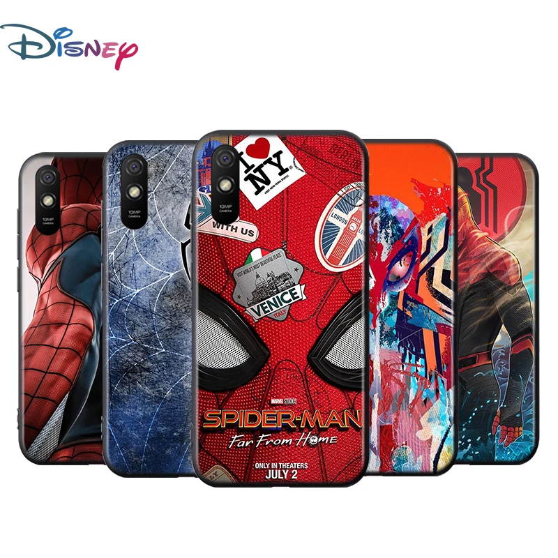 Silicone Black Cover Spiderman superhero For Xiaomi Redmi K40 K30i K30T K30S K20 10X GO S2 Y2 Pro Ultra Phone Case
Silicone Black Cover Spiderman superhero For Xiaomi Redmi K40 K30i K30T K30S K20 10X GO S2 Y2 Pro Ultra Phone Case