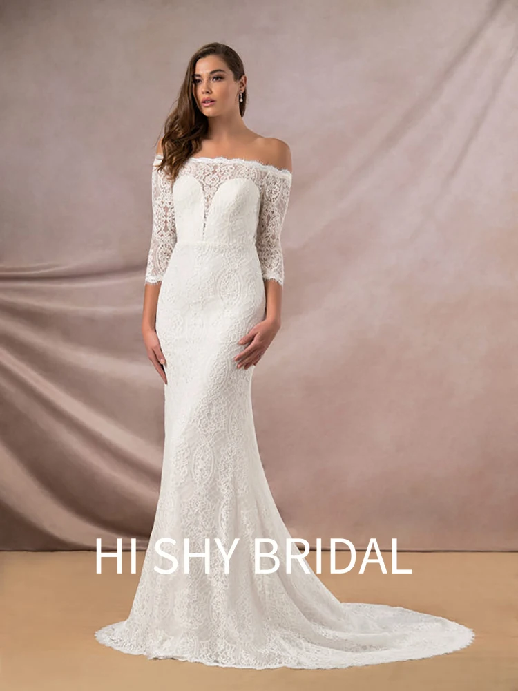 Hi Shy Bridal 2021 New Luxury Lace Wedding Dresses Suitable for Every Bride Free Tailored Plus Size and Free Shipping
Hi Shy Bridal 2021 New Luxury Lace Wedding Dresses Suitable for Every Bride Free Tailored Plus Size and Free Shipping