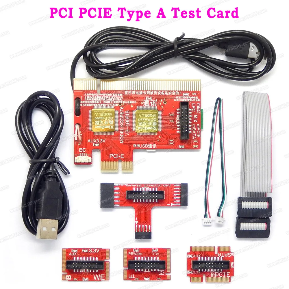 PCI PCIE LPC Mini PCI-E анализатор Тип B/Тип A Тестовая карта KQCPET6-V6-170410 для ПК ноутбука Android -