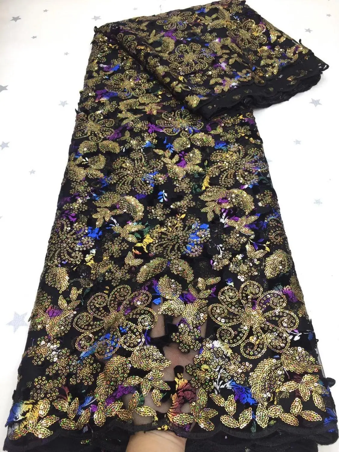 2020 High Quality Tulle French Nigerian Net Lace Fabrics Embroidered Sequins Lace Bridal African Lace Fabric
2020 High Quality Tulle French Nigerian Net Lace Fabrics Embroidered Sequins Lace Bridal African Lace Fabric