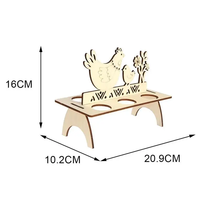 Wooden crafts ornaments Easter DIY Easter eggs egg decoration ornaments home rack R0X3
Wooden crafts ornaments Easter DIY Easter eggs egg decoration ornaments home rack R0X3