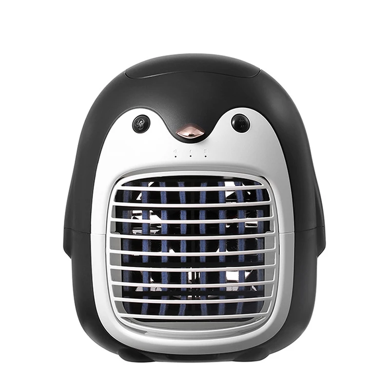 Cute Penguin Air Cooler Rechargeable Portable Mini Humidifier Personal Air Conditioner for Home Office Bedroom NK-Shopping
Cute Penguin Air Cooler Rechargeable Portable Mini Humidifier Personal Air Conditioner for Home Office Bedroom NK-Shopping