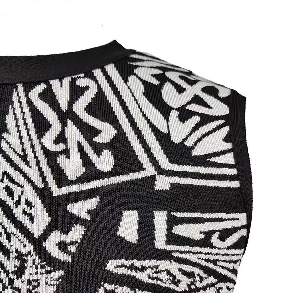 Ailigou 2021 Summer Women's Two-Piece Bandage Dress Celebrity Party Sexy Bodycon Round Collar Geometry Black Dress Vestidos
Ailigou 2021 Summer Women's Two-Piece Bandage Dress Celebrity Party Sexy Bodycon Round Collar Geometry Black Dress Vestidos