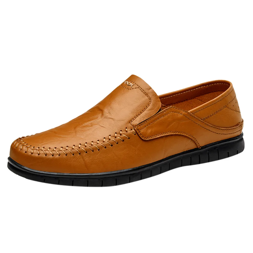 Men's Handmade Pu Black Retro Loafers Low Heel Comfortable Fashion Men's Trend Retro Business Shoes Breathable Peas Shoes
Men's Handmade Pu Black Retro Loafers Low Heel Comfortable Fashion Men's Trend Retro Business Shoes Breathable Peas Shoes