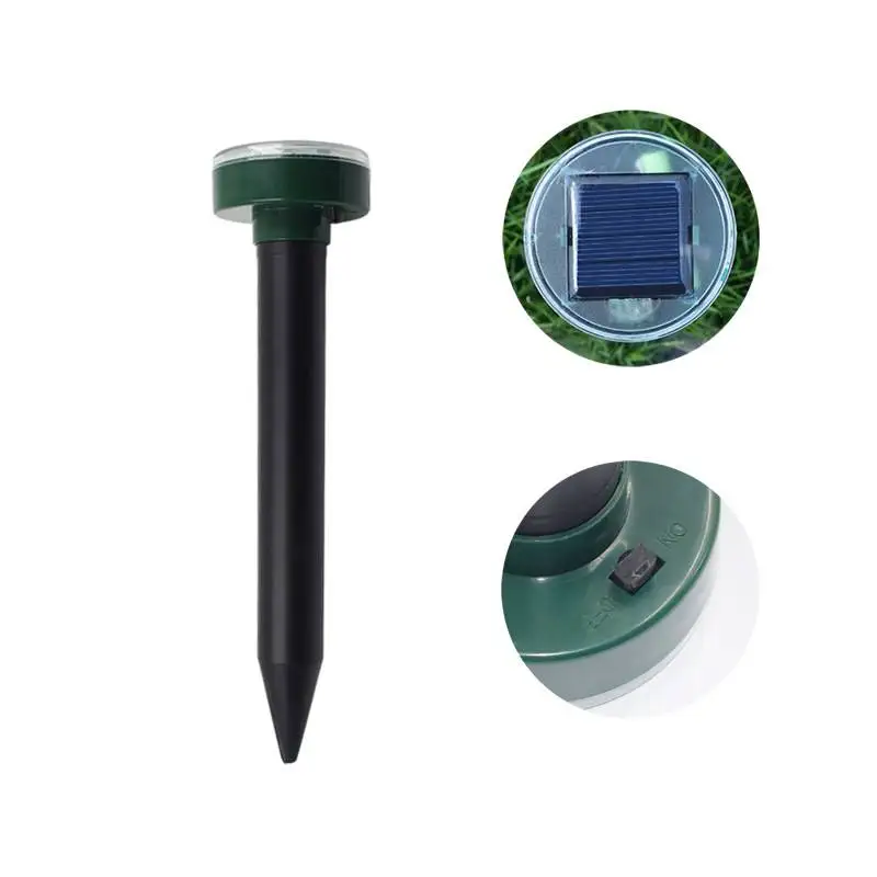 2PCS Ultrasonic Solar Powered Mole Repeller Snake Repellent Pest Reject Outdoor Garden Yard Waterproof Anti Rat Gopher Groundhog
2PCS Ultrasonic Solar Powered Mole Repeller Snake Repellent Pest Reject Outdoor Garden Yard Waterproof Anti Rat Gopher Groundhog