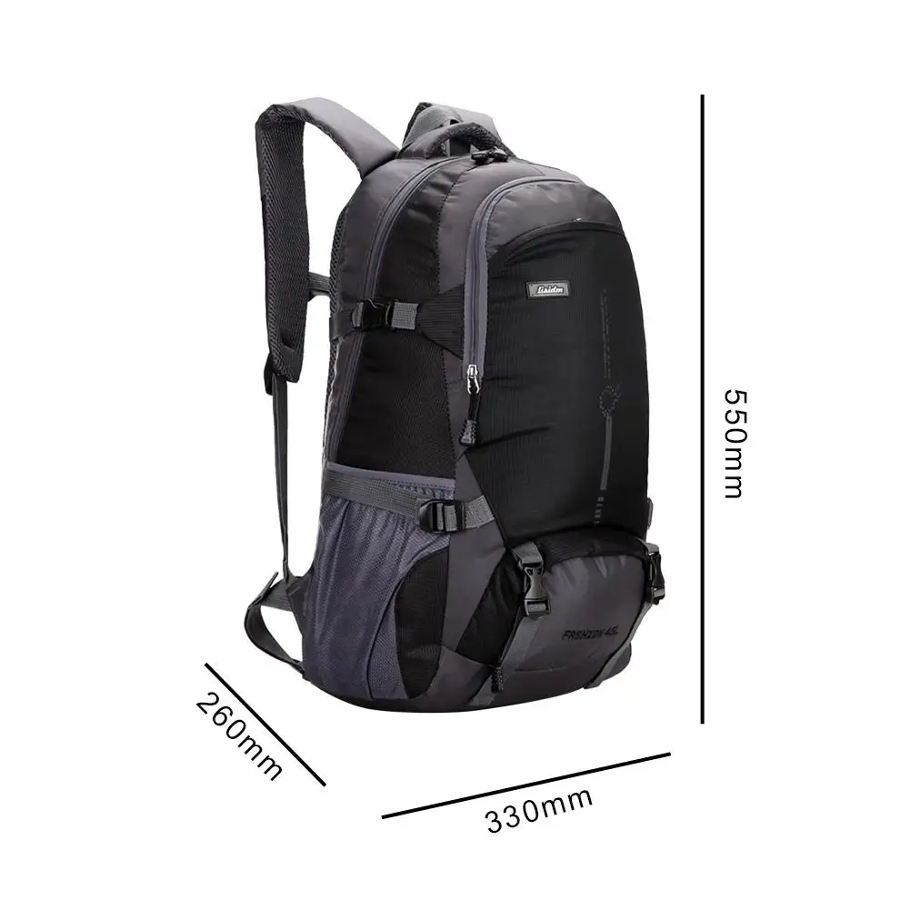 Wear-resistant Travel Bags Nylon Camping Riding Backpacks Outdoor 45L Storage Knapsack Climbing Rucksack for Hiking and Travel
Wear-resistant Travel Bags Nylon Camping Riding Backpacks Outdoor 45L Storage Knapsack Climbing Rucksack for Hiking and Travel