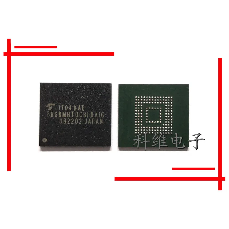 THGBMHT0C8LBAIG 128G встроенный чип памяти 5 1 версия 153BGA обслуживание Word-bank | Электронные