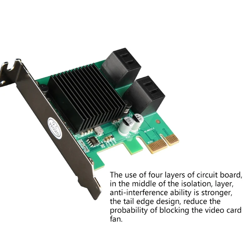 20CB 4 Port SATA 3.0 to PCIe Expansion Card PCI Express PCI E SATA Adapter PCI-e SATA 3 Converter for hdD SSD IPFS Mining
20CB 4 Port SATA 3.0 to PCIe Expansion Card PCI Express PCI E SATA Adapter PCI-e SATA 3 Converter for hdD SSD IPFS Mining
