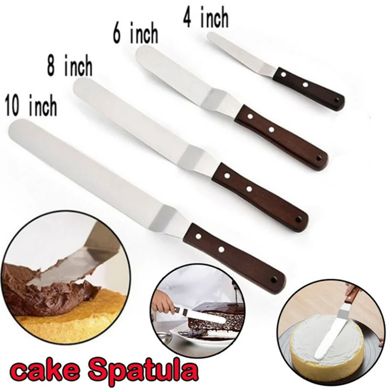 Cake Supplies 4/6/8/10 Inch Angled Icing Spatula Stainless Steel Frosting Spatulas Frosting Cake Smoother kitchen accessories
Cake Supplies 4/6/8/10 Inch Angled Icing Spatula Stainless Steel Frosting Spatulas Frosting Cake Smoother kitchen accessories