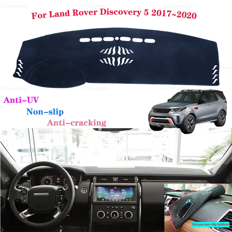 Car Dashboard Cover Protective Pad For Land Rover Discovery 5 2017 2018 2019 2020 LR5 L462 Accessories DashBoard Sunshade carpet
Car Dashboard Cover Protective Pad For Land Rover Discovery 5 2017 2018 2019 2020 LR5 L462 Accessories DashBoard Sunshade carpet
