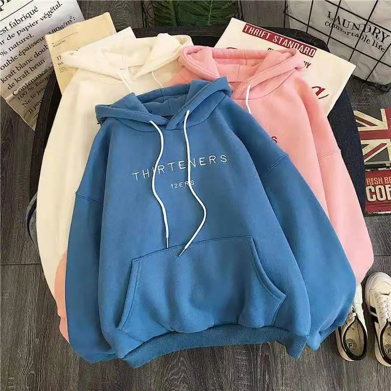 HYHY Autumn and Winter Women's Hoodie Letter Printed Sweatshirt Korean New Fashion Yuansu Women's Long Sleeve Pullover Hoodie
HYHY Autumn and Winter Women's Hoodie Letter Printed Sweatshirt Korean New Fashion Yuansu Women's Long Sleeve Pullover Hoodie