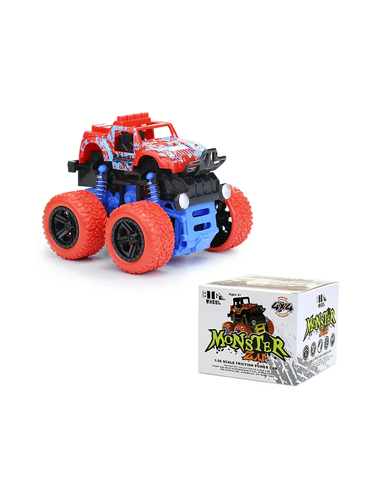 New Arrival Inertial Off-Road Vehicle Four-Wheel-Drive Plastic Children Toy Car
New Arrival Inertial Off-Road Vehicle Four-Wheel-Drive Plastic Children Toy Car