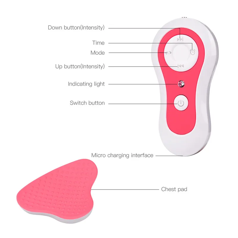 Magnet Breast Enhancer Electric Chest Enlargement Massager Anti-Chest Sagging Device Breast Acupressure Massage Therapy Tool
Magnet Breast Enhancer Electric Chest Enlargement Massager Anti-Chest Sagging Device Breast Acupressure Massage Therapy Tool