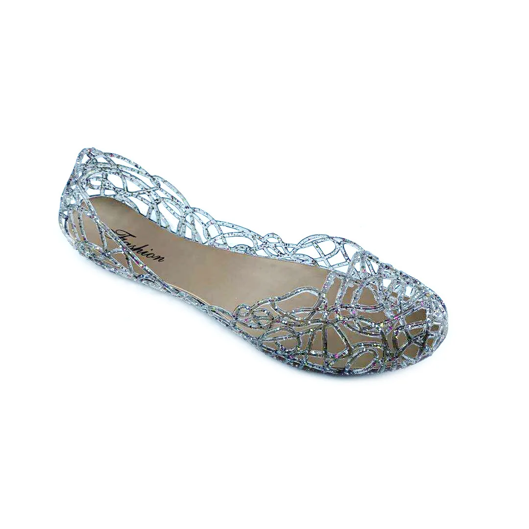 Summer New Jelly Women's Flat Bottom Wire Net Sandal Mother Dance Plastic Single Beach
Summer New Jelly Women's Flat Bottom Wire Net Sandal Mother Dance Plastic Single Beach