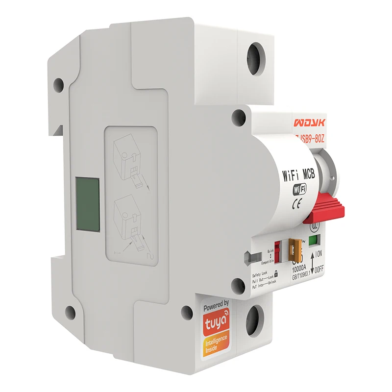 Smart WIFI Circuit Breaker 4P IoT Switch APP Remote Control Alexa Google HomeWireless Remote Control Micro-off Cloud Control
Smart WIFI Circuit Breaker 4P IoT Switch APP Remote Control Alexa Google HomeWireless Remote Control Micro-off Cloud Control