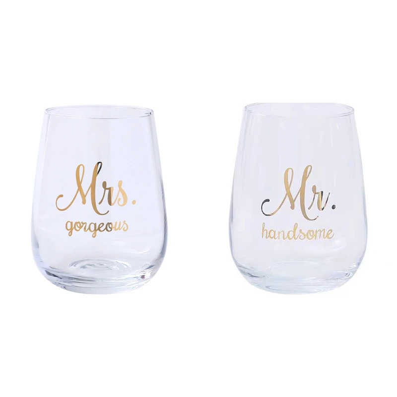 2Pcs Egg Shaped Red Wine Cup Transparent Glass Wine Cup Wedding Gift Couple Cup 1 Pair of Gifts
2Pcs Egg Shaped Red Wine Cup Transparent Glass Wine Cup Wedding Gift Couple Cup 1 Pair of Gifts