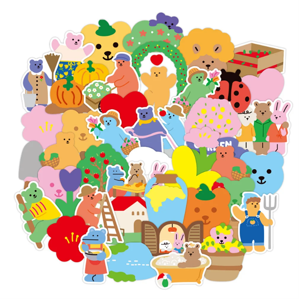 10/30/50PCS Cute Cartoon Girl Bear Love Life Graffiti Notebook Hand Account Decoration Waterproof Sticker Toy Wholesale
10/30/50PCS Cute Cartoon Girl Bear Love Life Graffiti Notebook Hand Account Decoration Waterproof Sticker Toy Wholesale