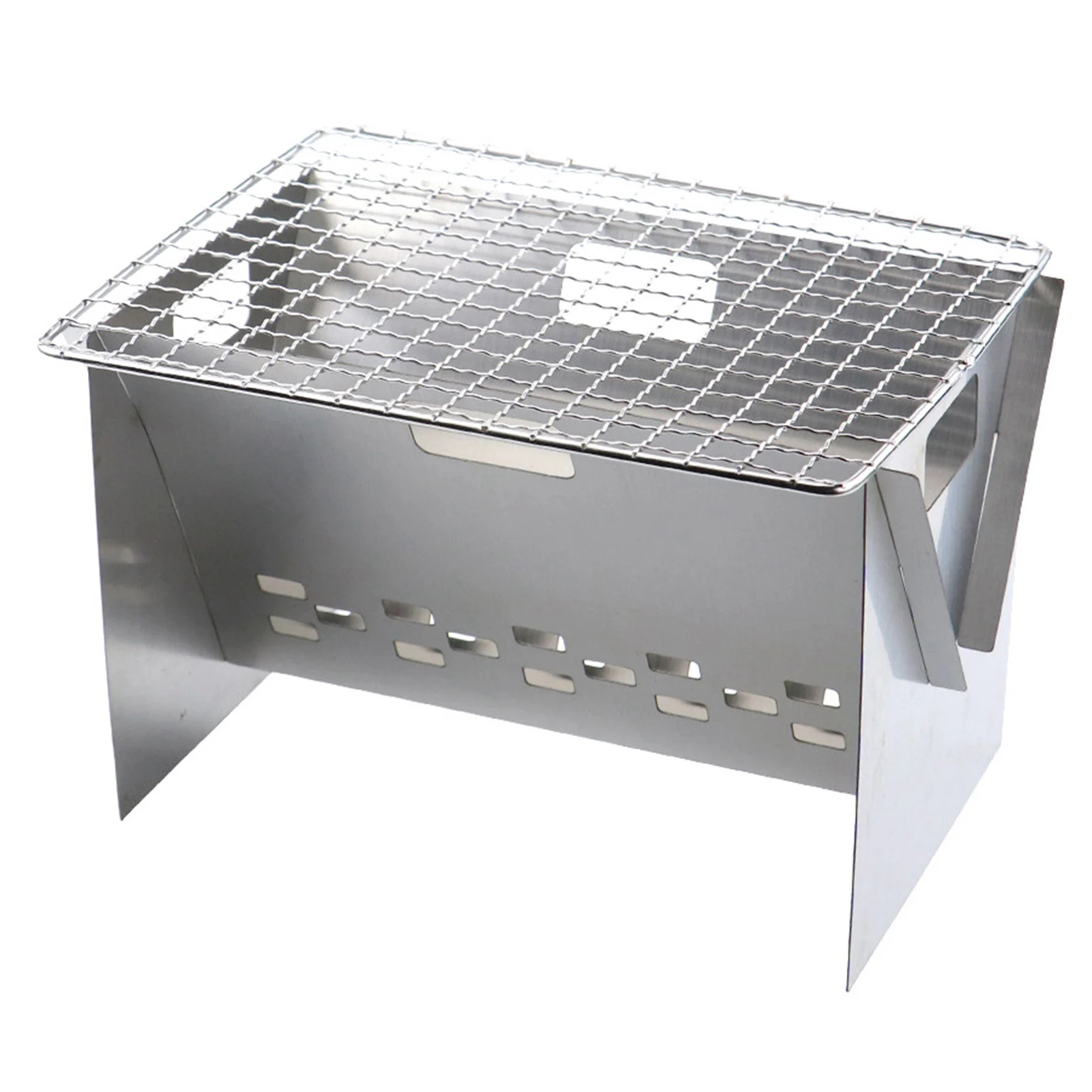 Portable BBQ Grill Folding Stainless Steel Grill Fire Pit Cooking Tool For Outdoor Barbecue Oven Picnic Camping Stove
Portable BBQ Grill Folding Stainless Steel Grill Fire Pit Cooking Tool For Outdoor Barbecue Oven Picnic Camping Stove