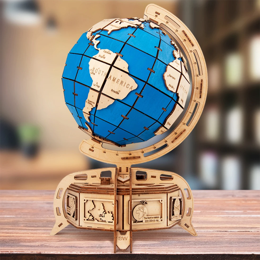 DIY Wooden Puzzle Model Kit Assembly Mechanical Transmission Tellurion Toy For Children Educational Toys Birthday Christmas Gift
DIY Wooden Puzzle Model Kit Assembly Mechanical Transmission Tellurion Toy For Children Educational Toys Birthday Christmas Gift