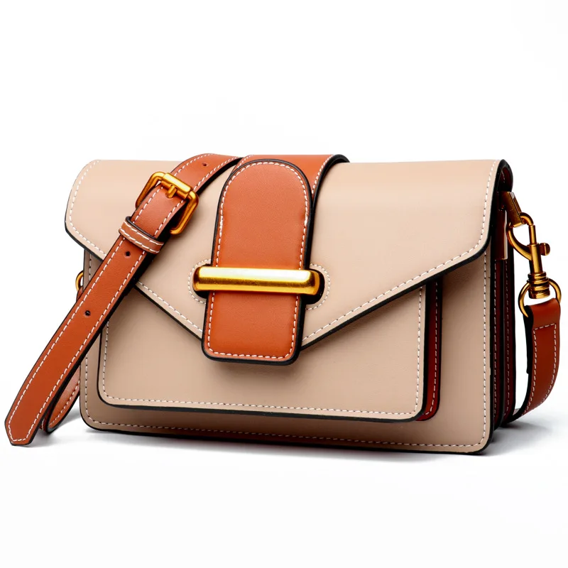 New Fashion Brand Designer Women Messenger Bag Women's Genuine Leather Shoulder Bag High Quality Metal Decorative Crossbody Bag
New Fashion Brand Designer Women Messenger Bag Women's Genuine Leather Shoulder Bag High Quality Metal Decorative Crossbody Bag