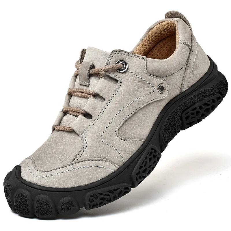 Autumn Winter Top Layer Cowhide Outdoor Baotou Shoes Man Work Shoes Size 38-45 Sneaker Genuine Leather Moccasins Men Oxfords
Autumn Winter Top Layer Cowhide Outdoor Baotou Shoes Man Work Shoes Size 38-45 Sneaker Genuine Leather Moccasins Men Oxfords