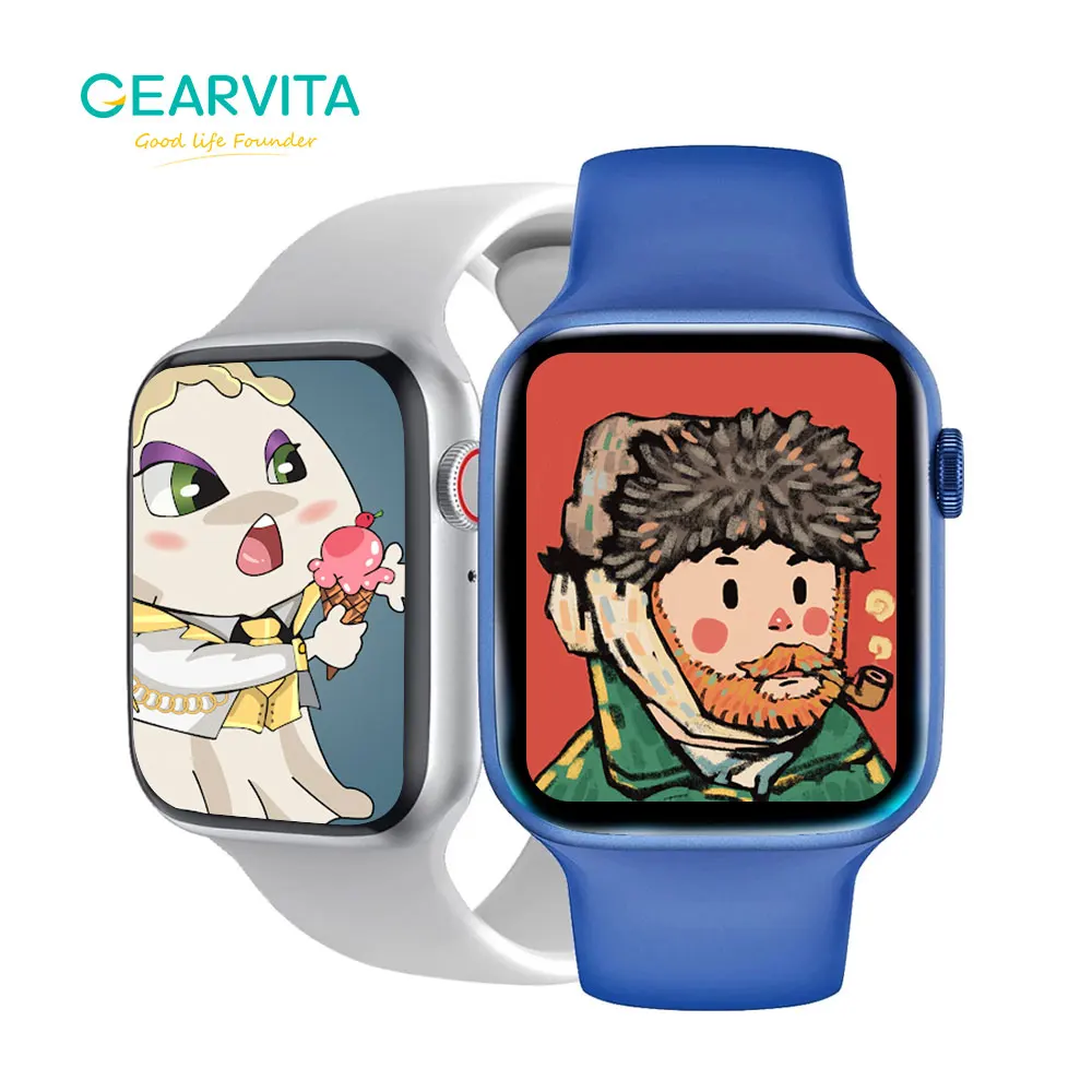 GEARVITA Smart Watch 7 series HD Screen BT Call Heart Rate Blood Oxygen Monitor IP68 Waterproof Smart Watch VS W37 DT100 Pro
GEARVITA Smart Watch 7 series HD Screen BT Call Heart Rate Blood Oxygen Monitor IP68 Waterproof Smart Watch VS W37 DT100 Pro
