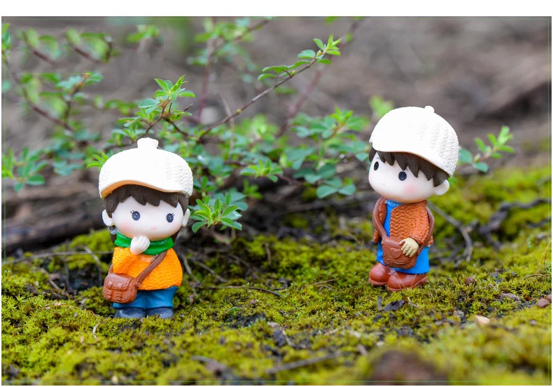 4 pcs Satchel Boy Moss Micro Landscape Zakka Mini Resin Crafts Ornaments DIY Cake Accessories
4 pcs Satchel Boy Moss Micro Landscape Zakka Mini Resin Crafts Ornaments DIY Cake Accessories