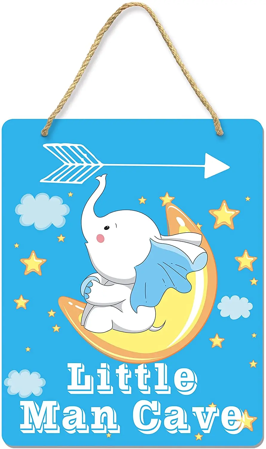Uflashmi Little Man Cave Sign, Boys Bedroom Decor, Elephant Nursery Decor for Toddler Boys, Metal, 8X12Inch
Uflashmi Little Man Cave Sign, Boys Bedroom Decor, Elephant Nursery Decor for Toddler Boys, Metal, 8X12Inch