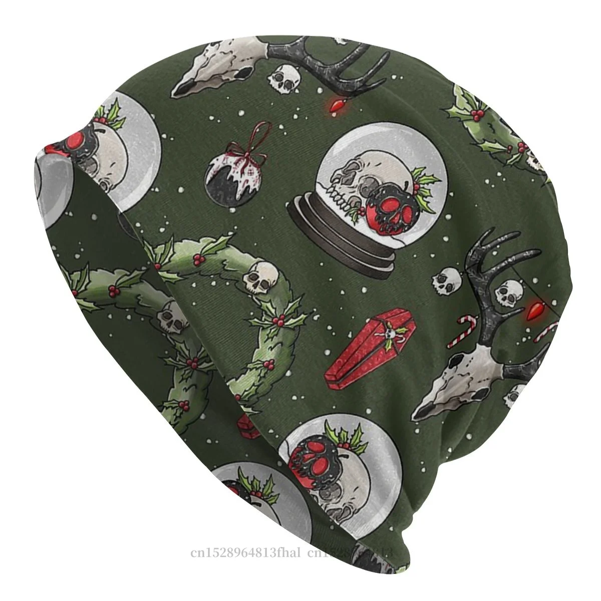 A Scary Christmas Story Gothic Christmas Bonnet Homme Outdoor Skullies Beanies Hat For Men Women Novelty Fabric Hats
A Scary Christmas Story Gothic Christmas Bonnet Homme Outdoor Skullies Beanies Hat For Men Women Novelty Fabric Hats