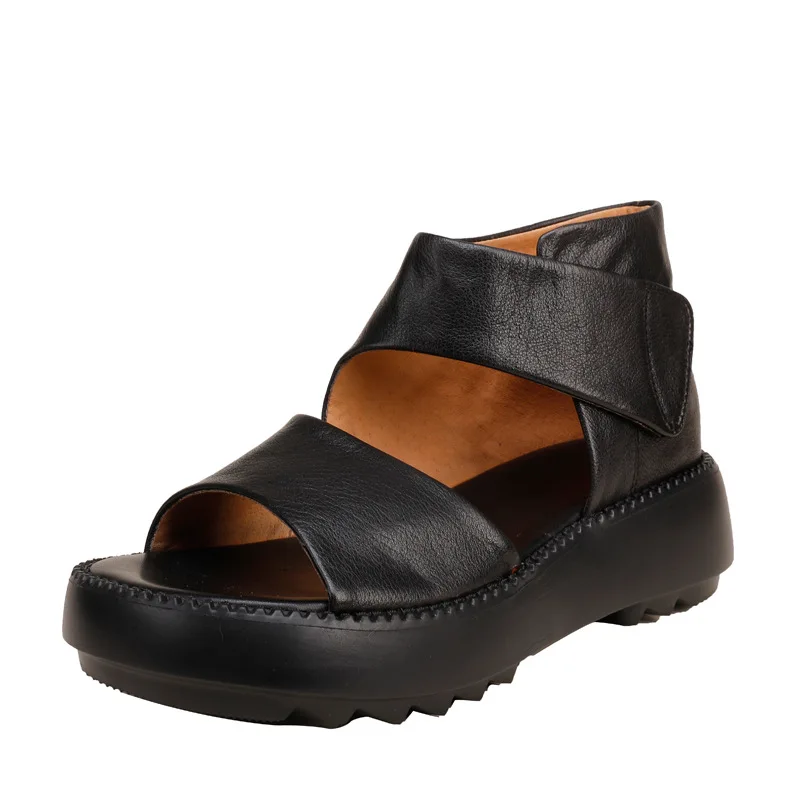 2021 spring and summer new leather fish mouth solid color fashion retro platform bag heel sandals
2021 spring and summer new leather fish mouth solid color fashion retro platform bag heel sandals