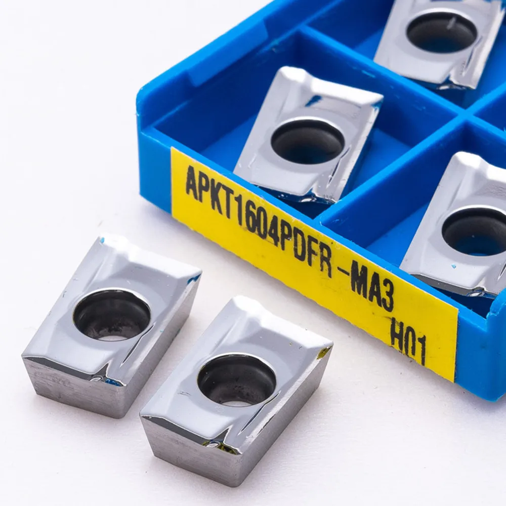 High Quality APKT1604 PDER-MA Aluminum Alloy Blade Milling Cutter Turning Tool APKT 1604 CNC Lathe Carbide Insert Hard Tool
High Quality APKT1604 PDER-MA Aluminum Alloy Blade Milling Cutter Turning Tool APKT 1604 CNC Lathe Carbide Insert Hard Tool